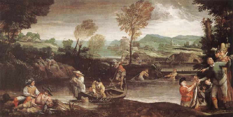 Annibale Carracci The Fishing